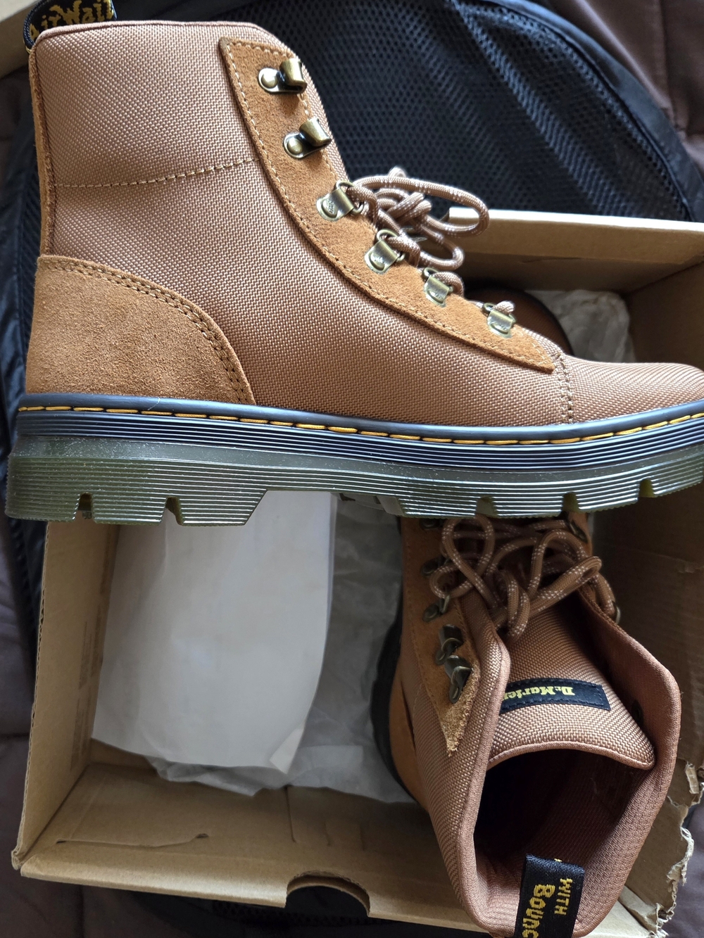 NWT!! Dr. Martens Canvas Boots - Picture 8 of 9